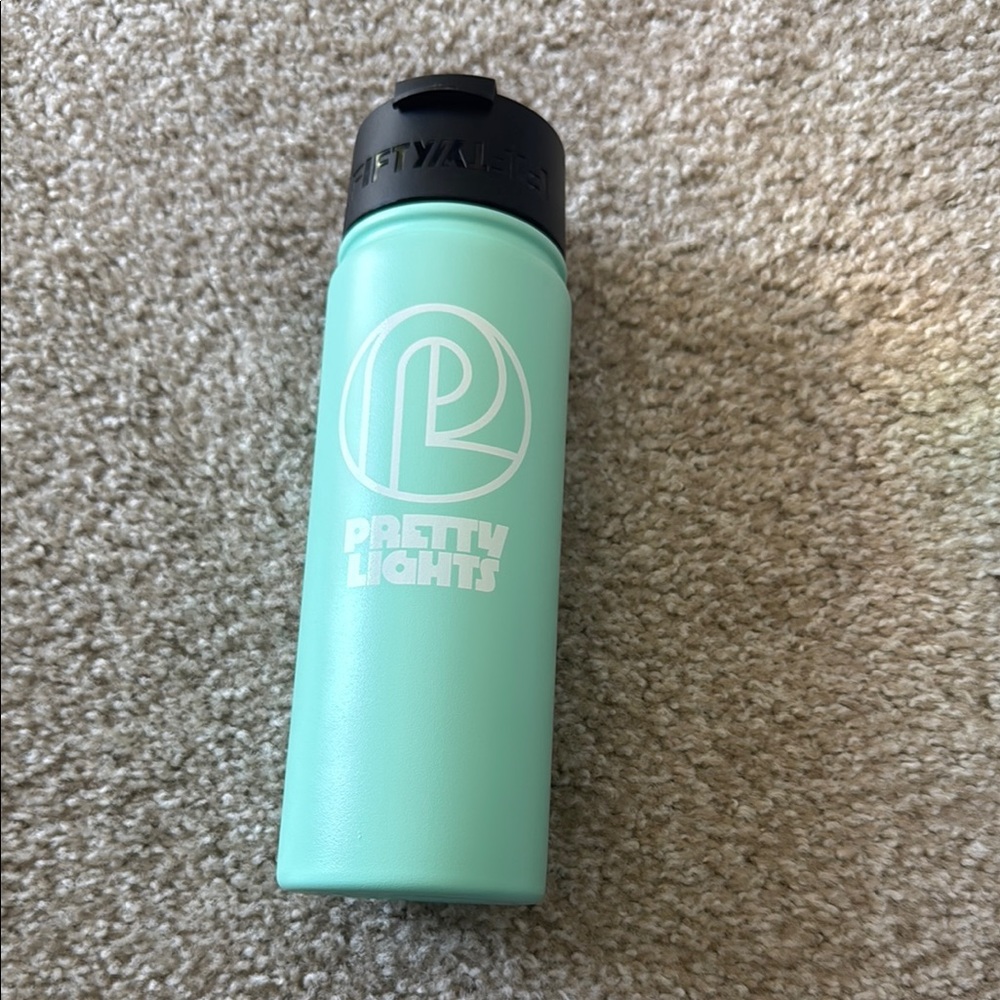Pretty Lights Mint Green Thermos Water Bottle from 2024 VIP Red Rocks